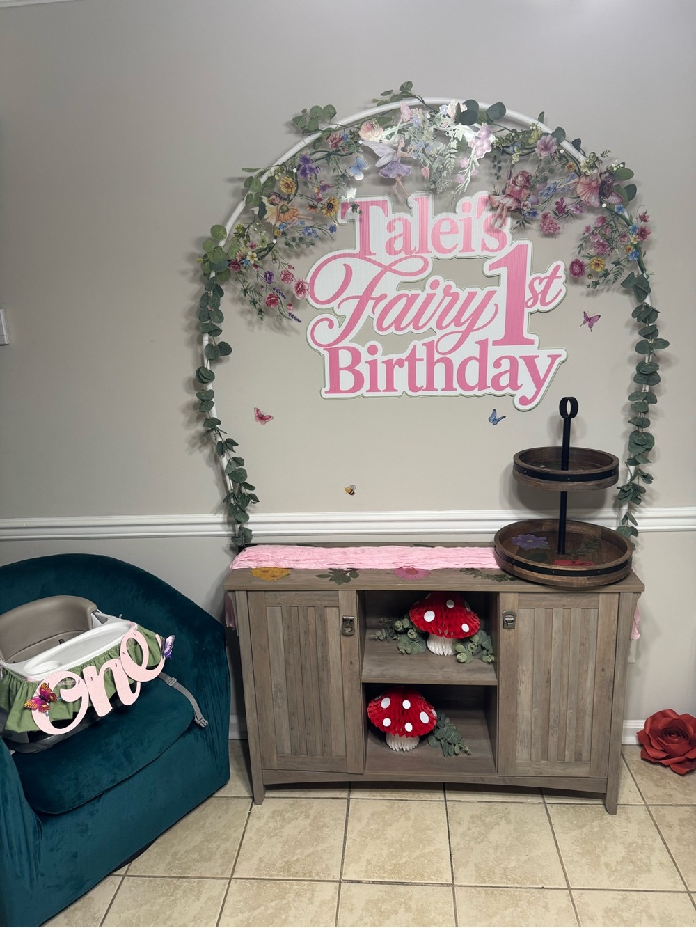 Fairy First Birthday - Picture 14 of 17